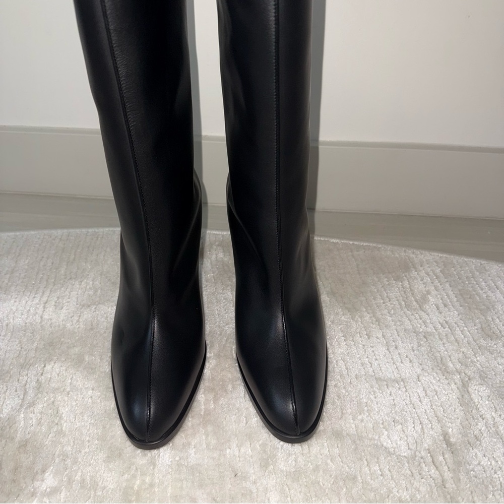 The Row Wide Shaft Boots,39.5,Black - Picture 8 of 16